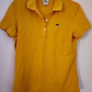 Lacoste Yellow Polo Shirt